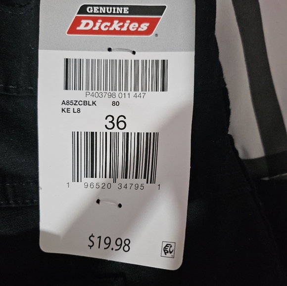 New ! Men's black Dickies shorts - Picture 2 of 7